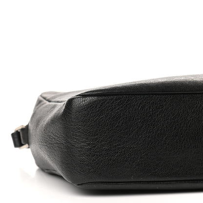 Saint Laurent Lambskin Monogram Small Lou Camera Bag Black 12 of 13