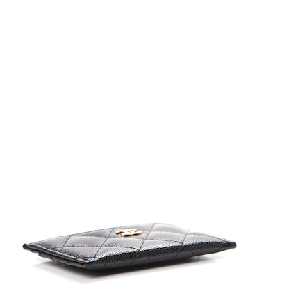 Chanel Caviar Quilted Card Holder Black 3 of 8