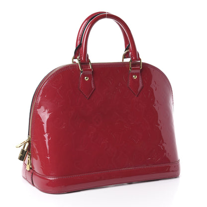 Louis Vuitton Vernis Alma PM Rose Indien 2 of 8