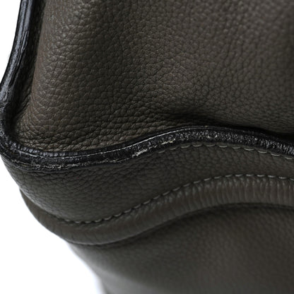 Celine Pebbled Calfskin Mini Luggage Souris 9 of 12