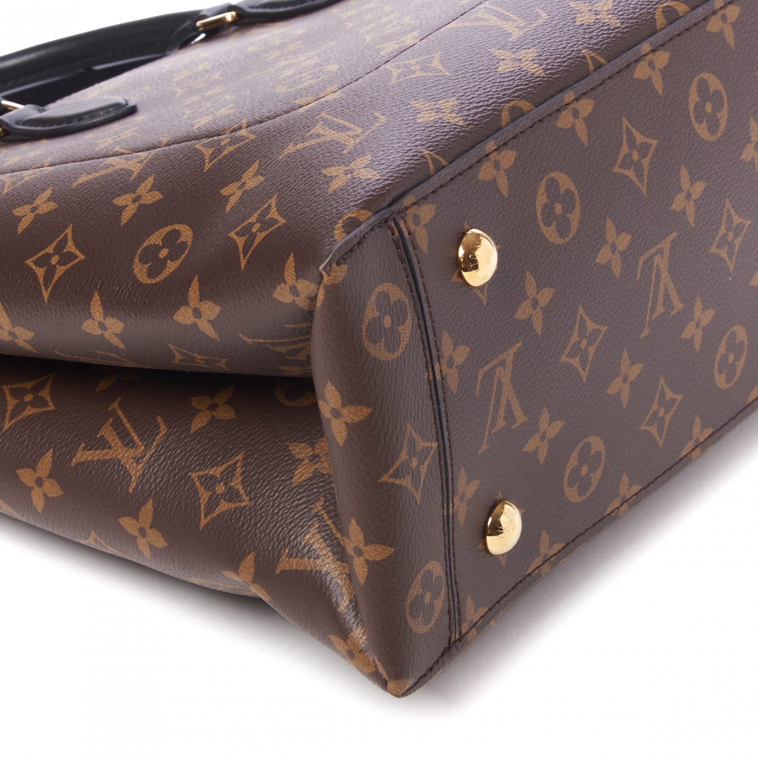 Louis Vuitton Monogram Flower Tote Black 5 of 8