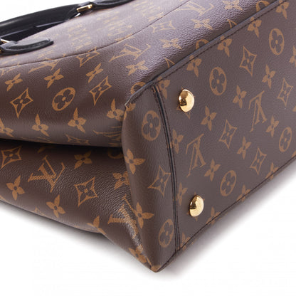 Louis Vuitton Monogram Flower Tote Black 5 of 8