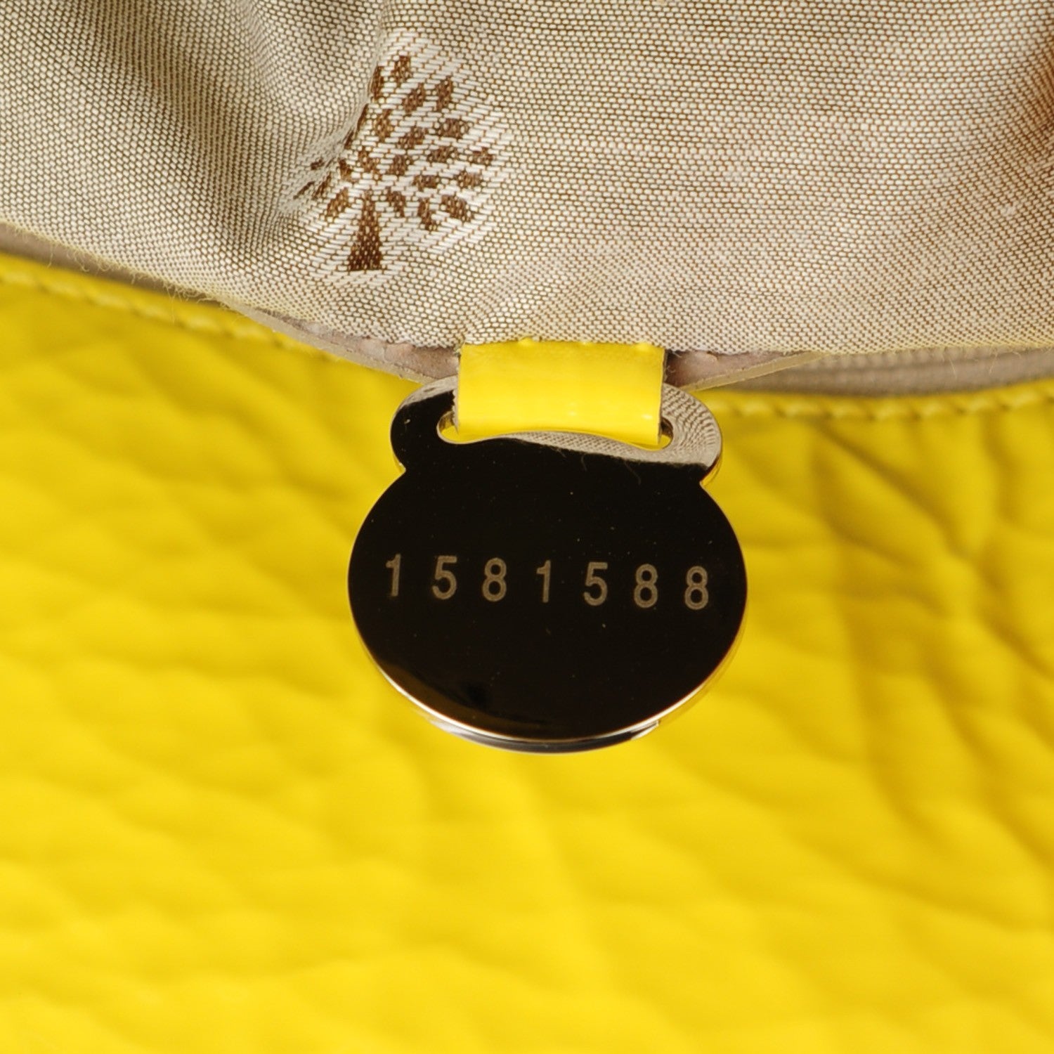 Mulberry Spongy Patent Holiday Bayswater Lemon Sherbet 7 of 7