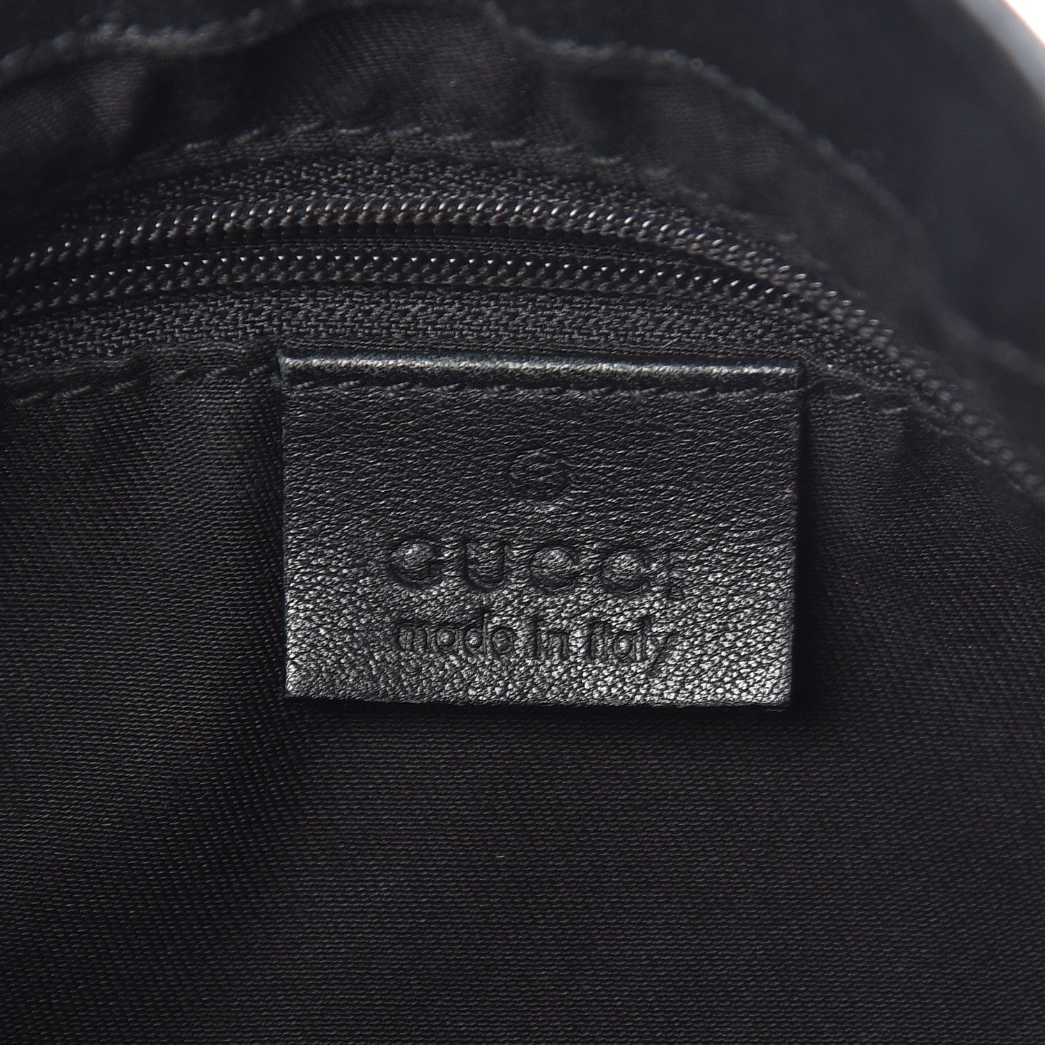 Gucci Monogram D Gold Large Shoulder Bag Black 6 of 13