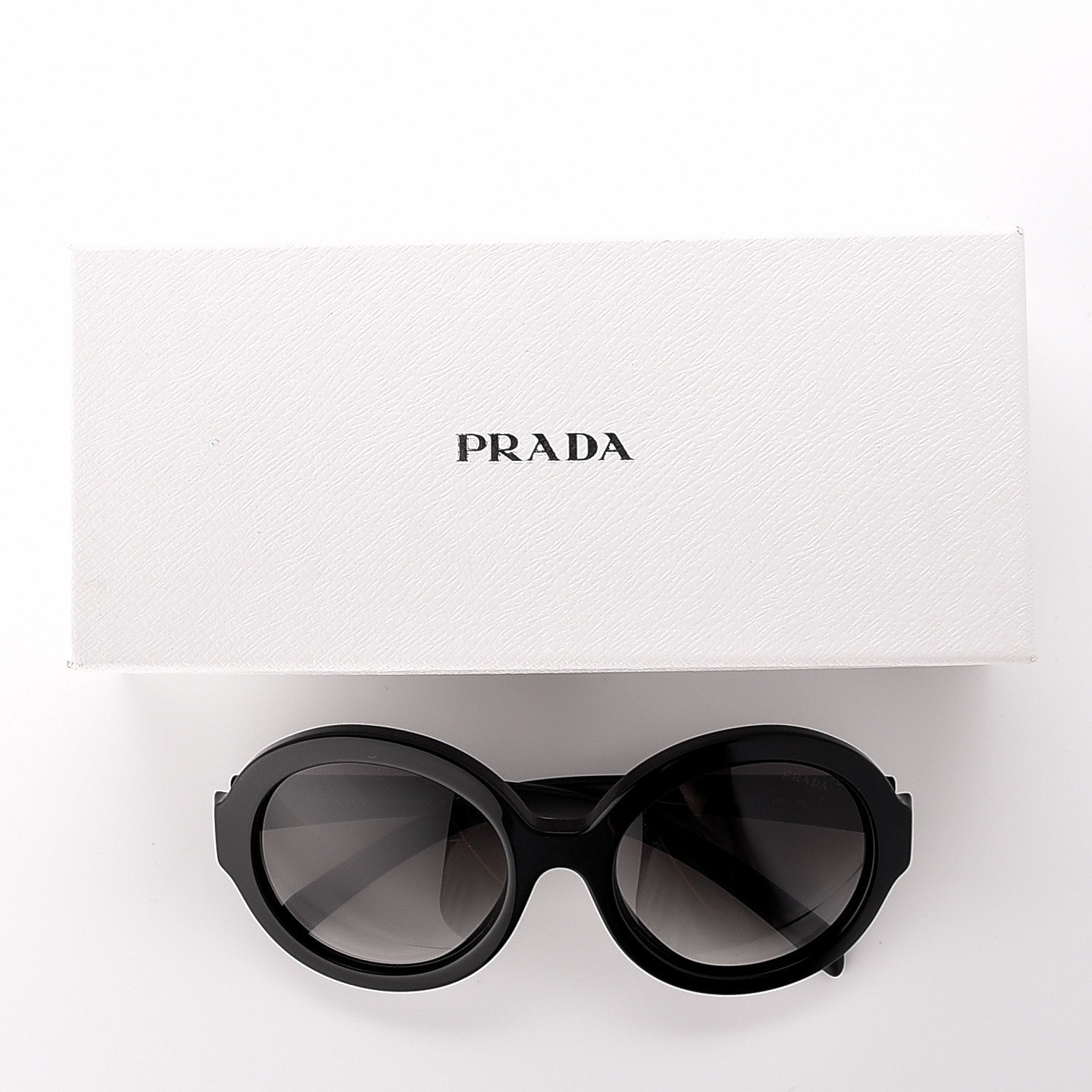 Prada Timeless Conceptual 56mm Sunglasses SPR 06R Black 7 of 7
