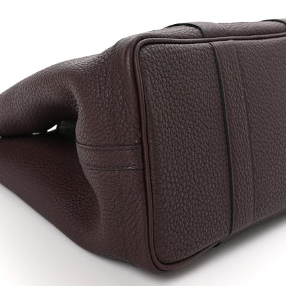 Hermes Negonda Garden Party Tote 30 TPM Bordeaux 9 of 10