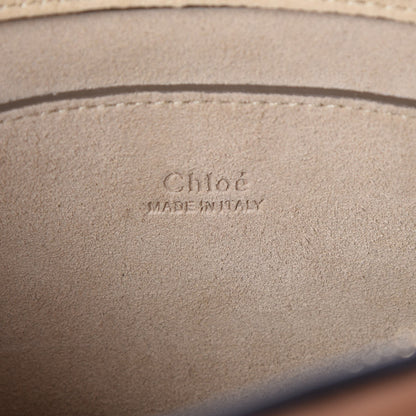 Chloe Calfskin Suede Small Pixie Bag Nougat 6 of 7