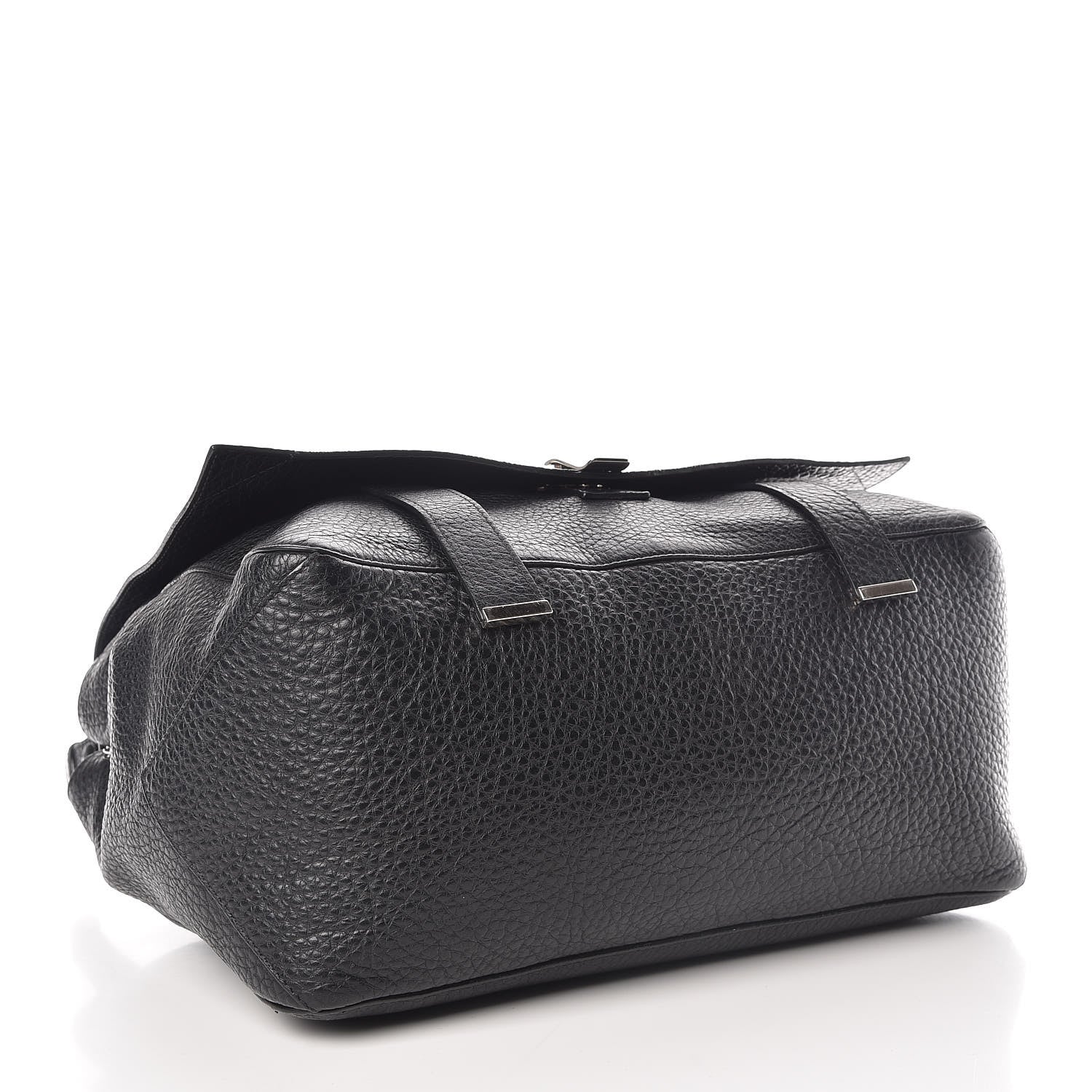Proenza Schouler Pebbled Calfskin PS Courier Shoulder Bag Black 5 of 10