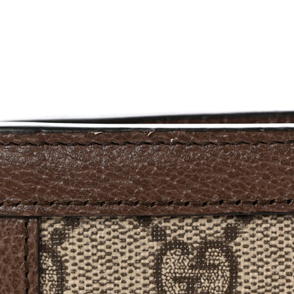 Gucci GG Supreme Monogram Web Ophidia Pouch Brown 10 of 10