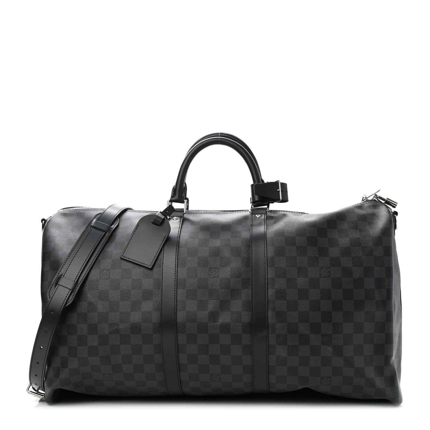 Louis Vuitton Damier Graphite Keepall Bandouliere 55 1 of 10