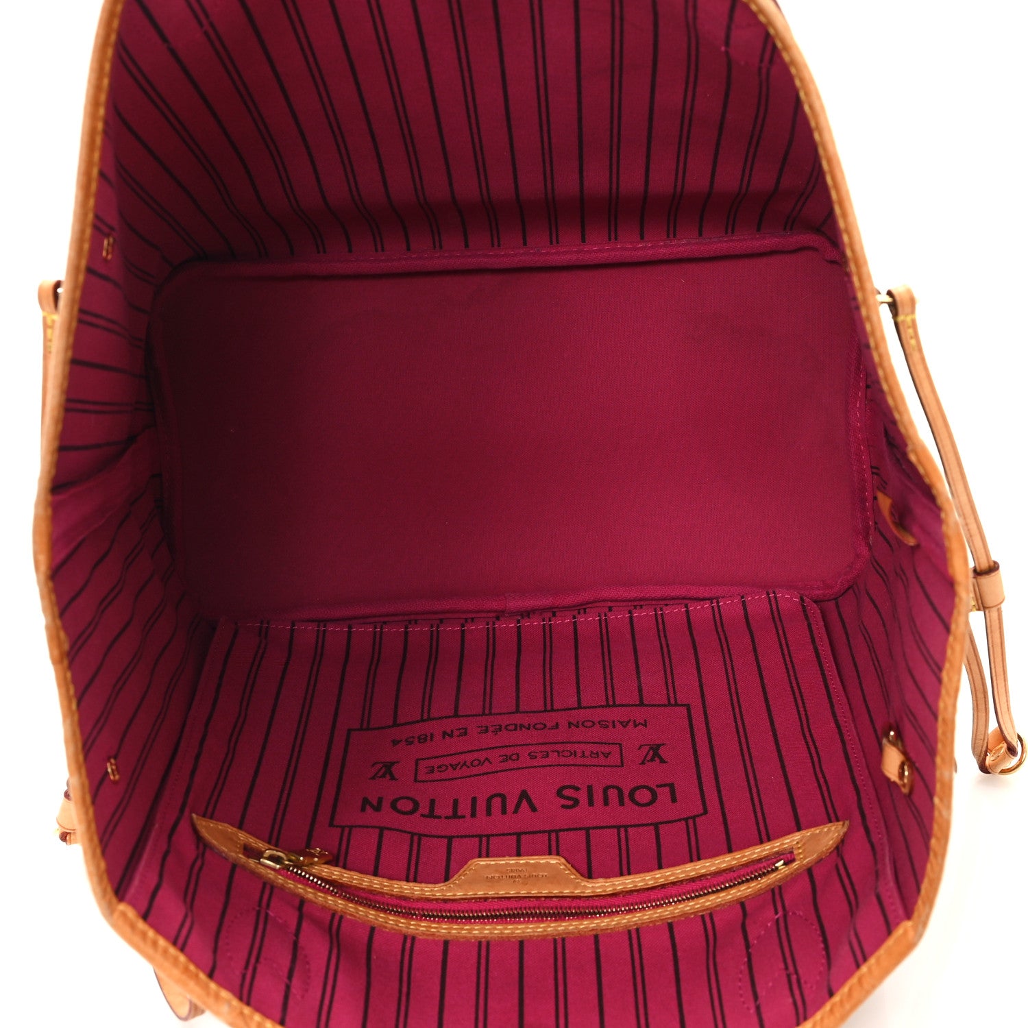 Louis Vuitton Monogram Neo Neverfull MM Fuchsia 5 of 13