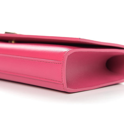 Saint Laurent Grain De Poudre Classic Monogram Cassandre Clutch Lipstick Fuchsia 8 of 9