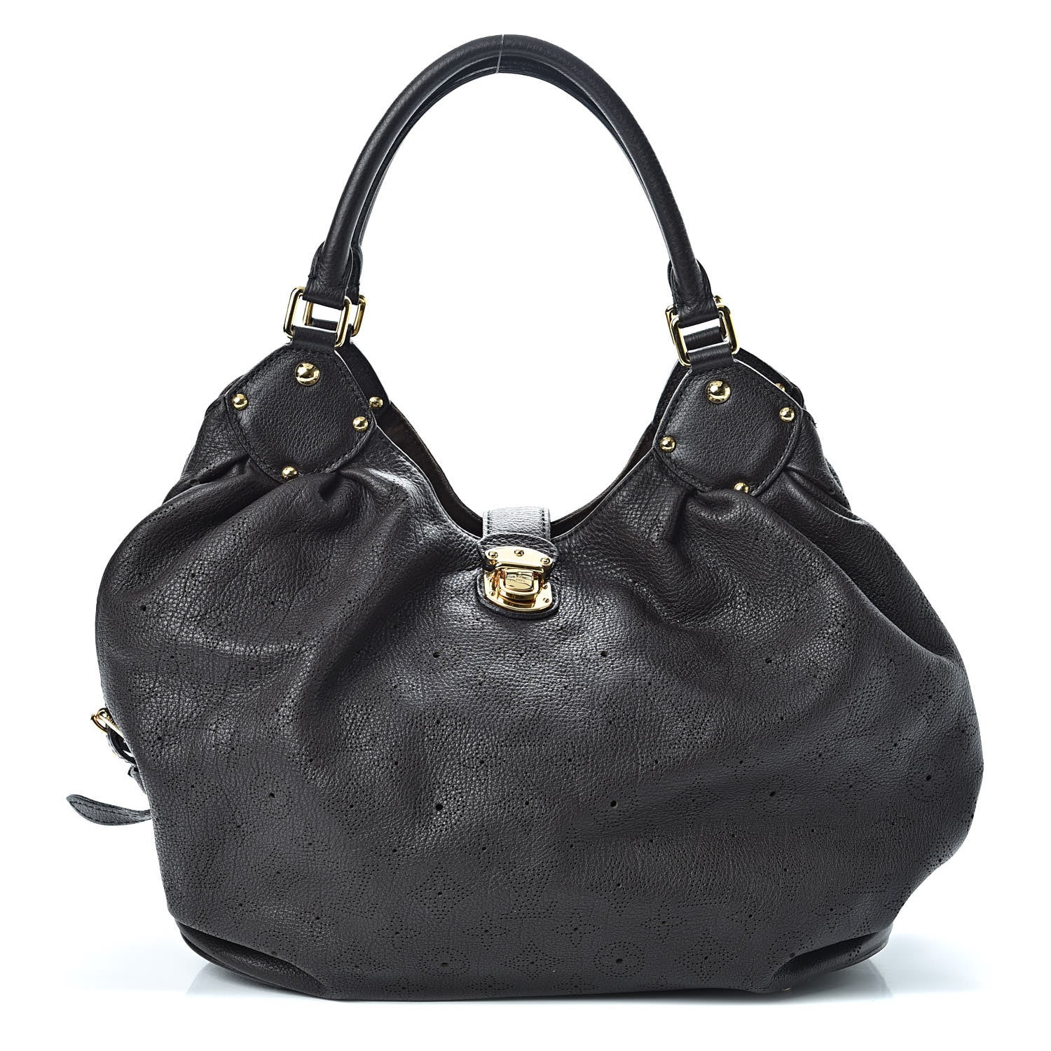 Louis Vuitton Mahina L Chocolate 1 of 10