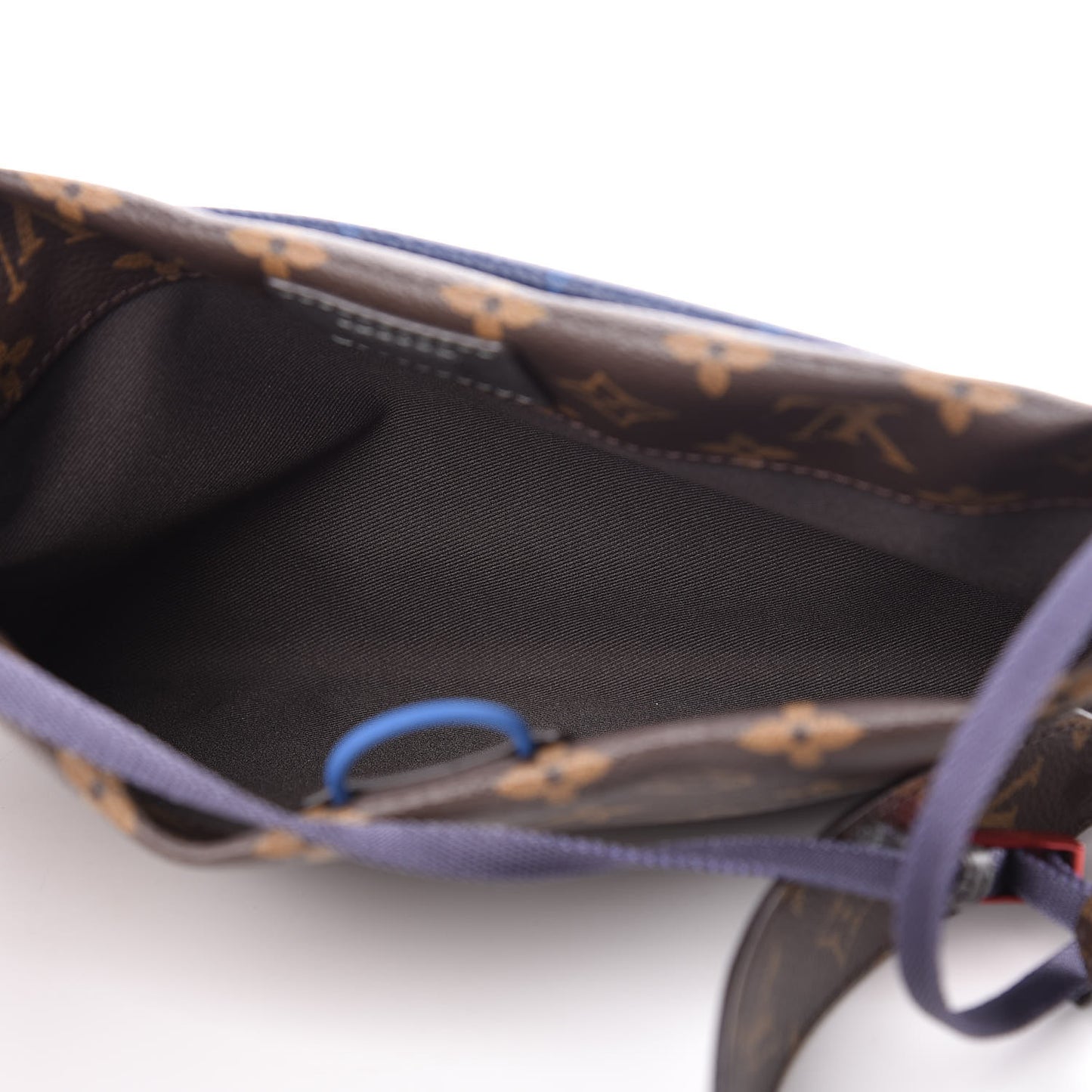 Monogram Small Outdoor Pouch Pacific Blue