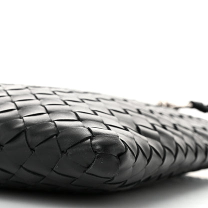 Bottega Veneta Nappa Intrecciato Andiamo Flat Messenger Black 10 of 10
