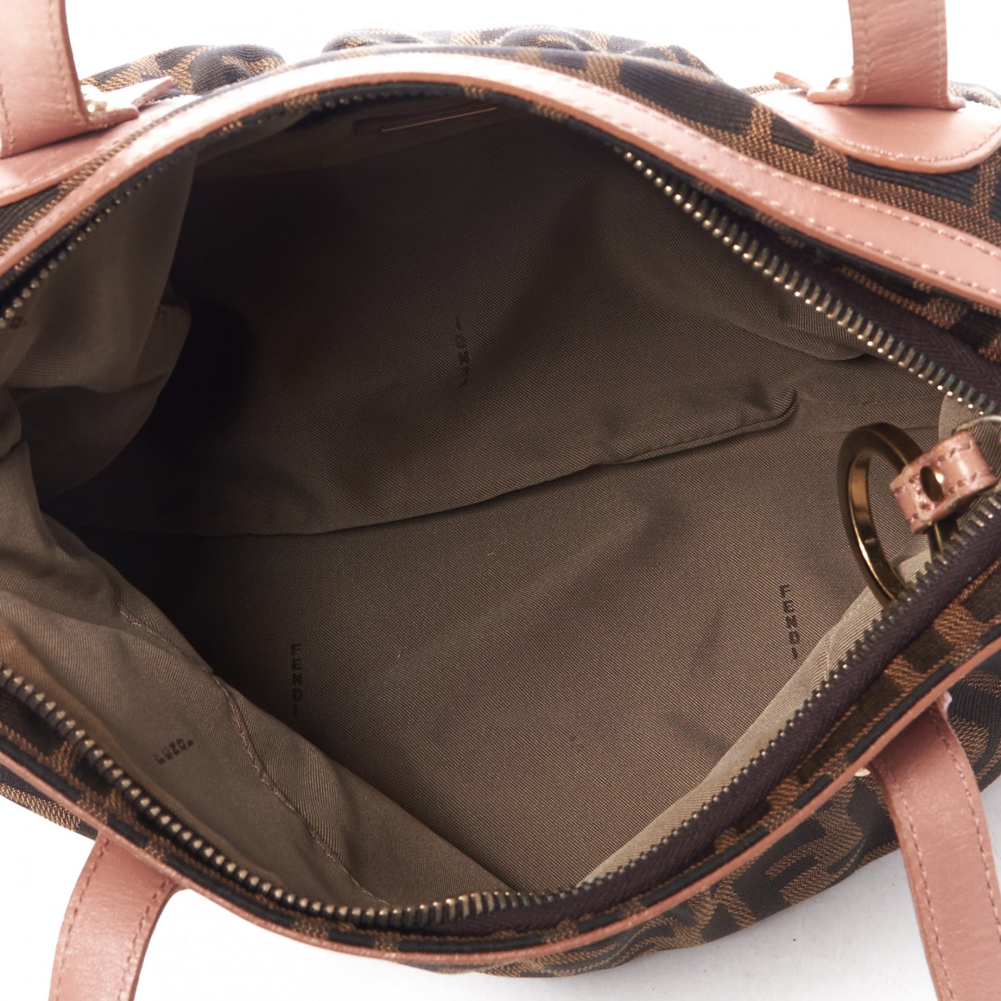 Zucca Cuoio Lucido Small Chef Shopping Tote Tobacco Bois de Rose