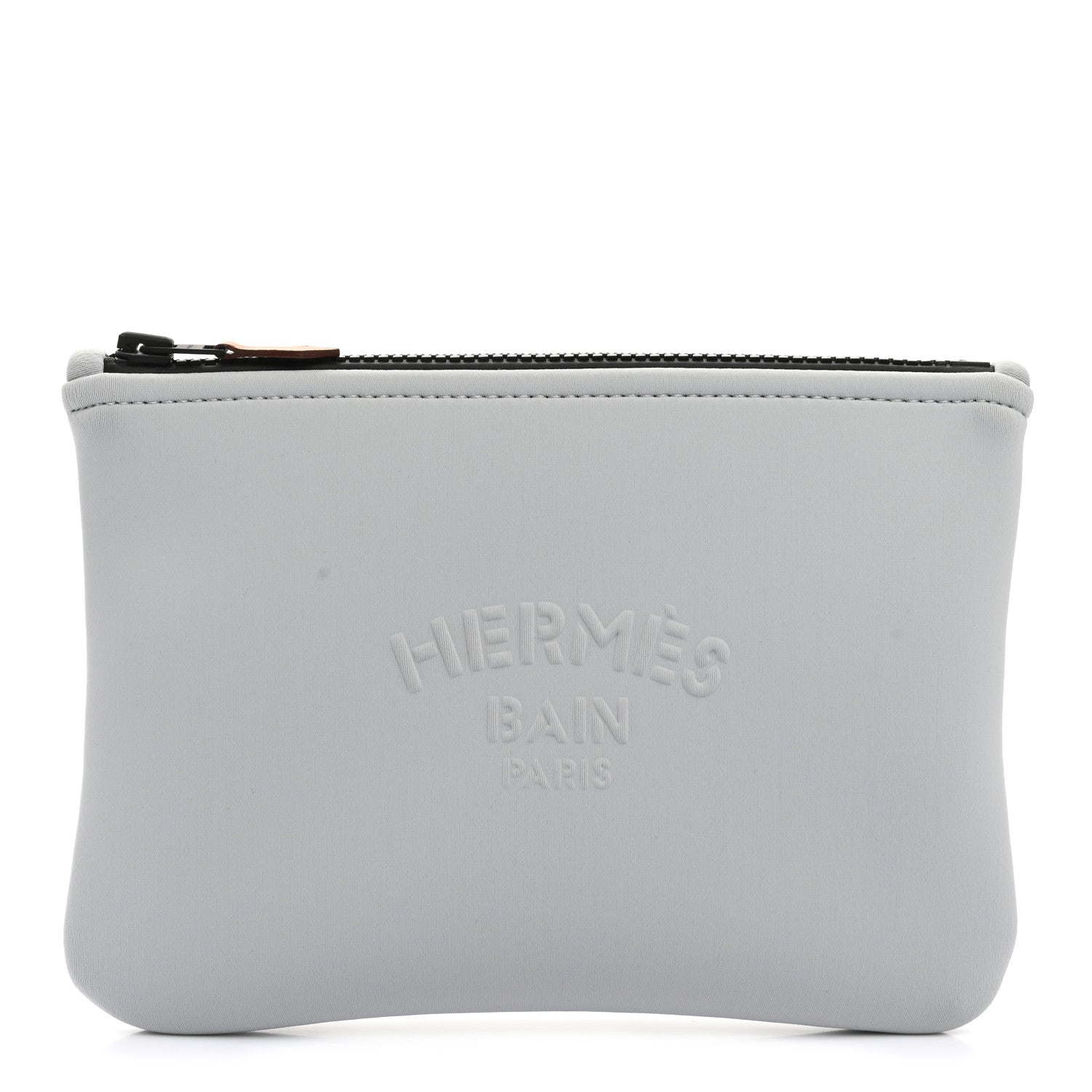 Hermes Neoprene Neobain Small Case Acier 1 of 6