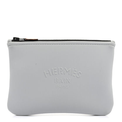 Hermes Neoprene Neobain Small Case Acier 1 of 6