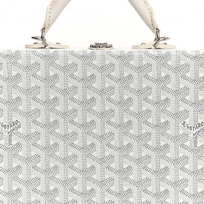Goyard Goyardine Grand Hotel Trunk White 9 of 11