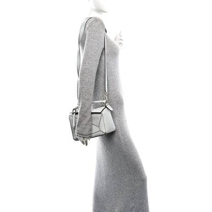 Loewe Calfskin Small Puzzle Bag Kaolin 2 of 13