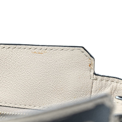 Burberry Soft Grain Calfskin L'oeil Print Medium Buckle Tote Limestone 8 of 17