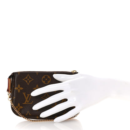 Louis Vuitton Monogram Mini Pochette Accessories 2 of 7