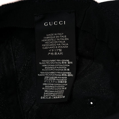 Gucci Gabardine Gucci Headband Baseball Hat L Black 9 of 10