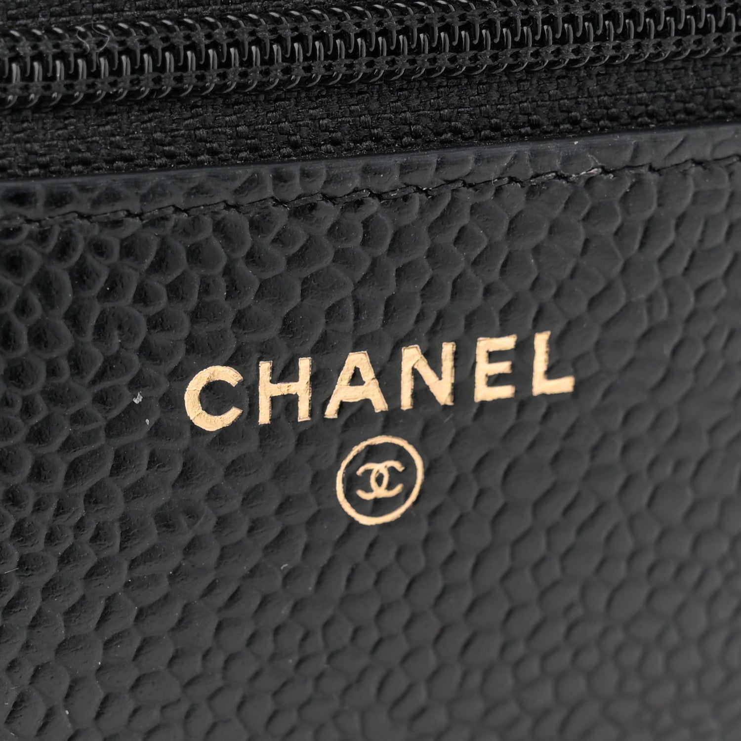 Chanel Caviar Quilted Wallet On Chain WOC Black 6 of 11
