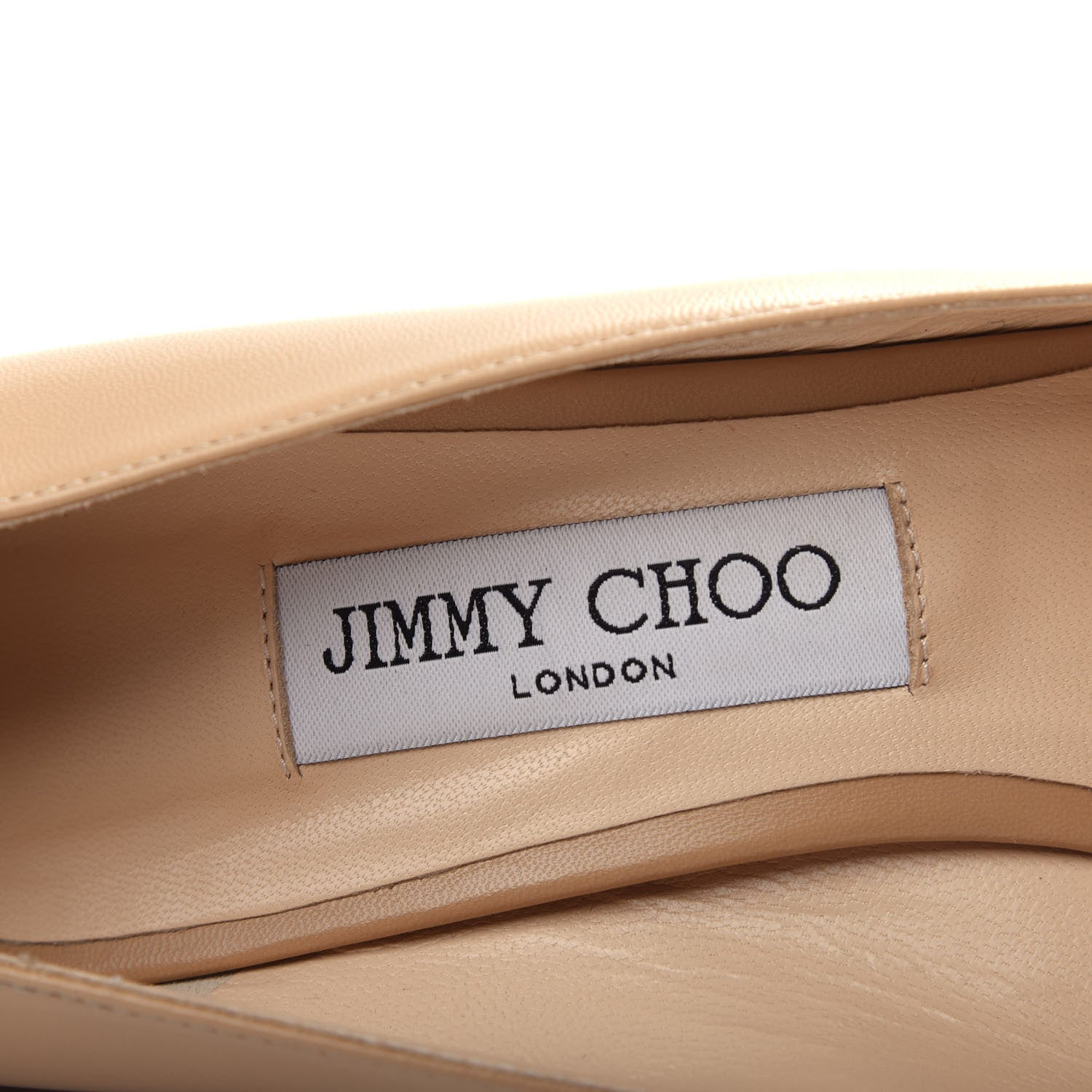 Jimmy Choo Kid Pointy Toe Romy 100 Pumps 39.5 Nude 8 of 10