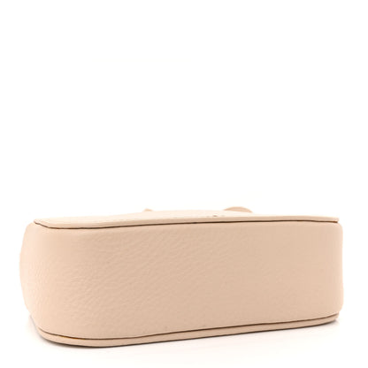 Balenciaga Calfskin Logo XS Everyday Camera Bag Light Beige Black 4 of 12