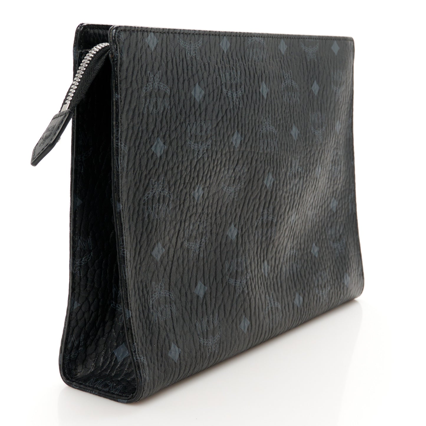 Visetos Medium Zip Pouch Black