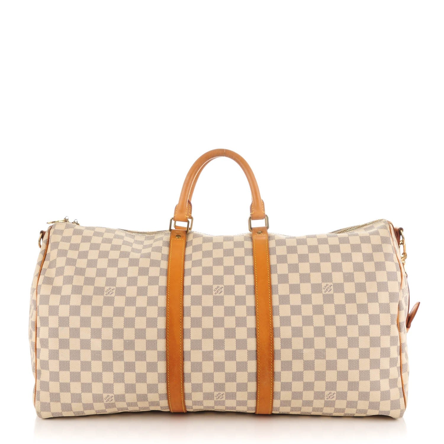 Louis Vuitton Damier Azur Keepall Bandouliere 55 1 of 12