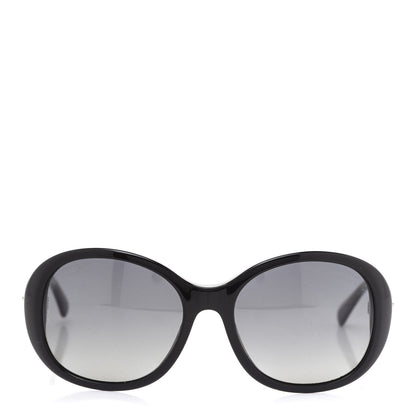 Chanel Acetate CC Turnlock Sunglasses 5235-Q Black Beige 2 of 7