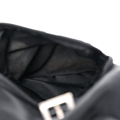 Prada Nylon Vela Mini Cinch Backpack Black 12 of 21