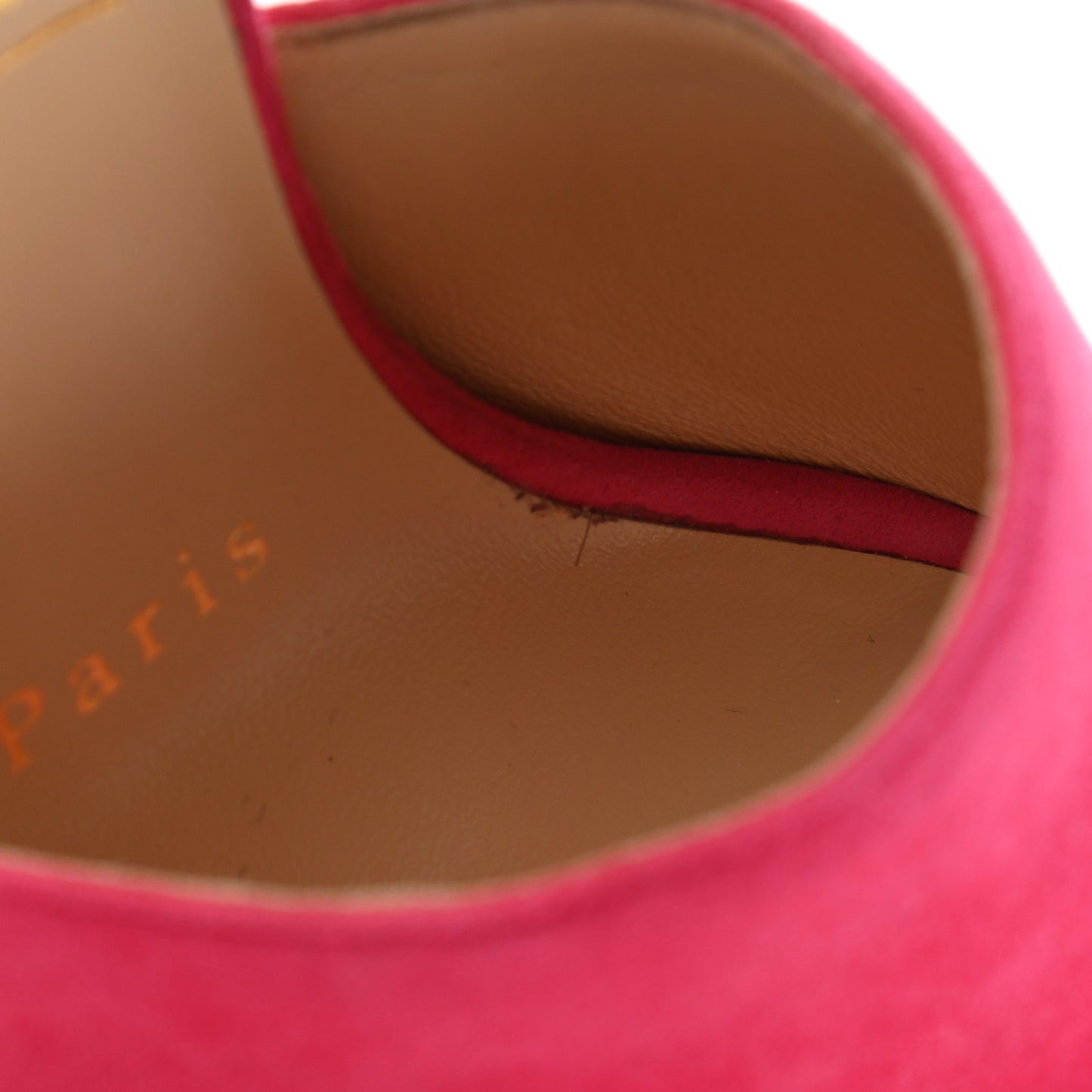 Suede Pigamule 120 Slide Sandals 36 Bangal Rose