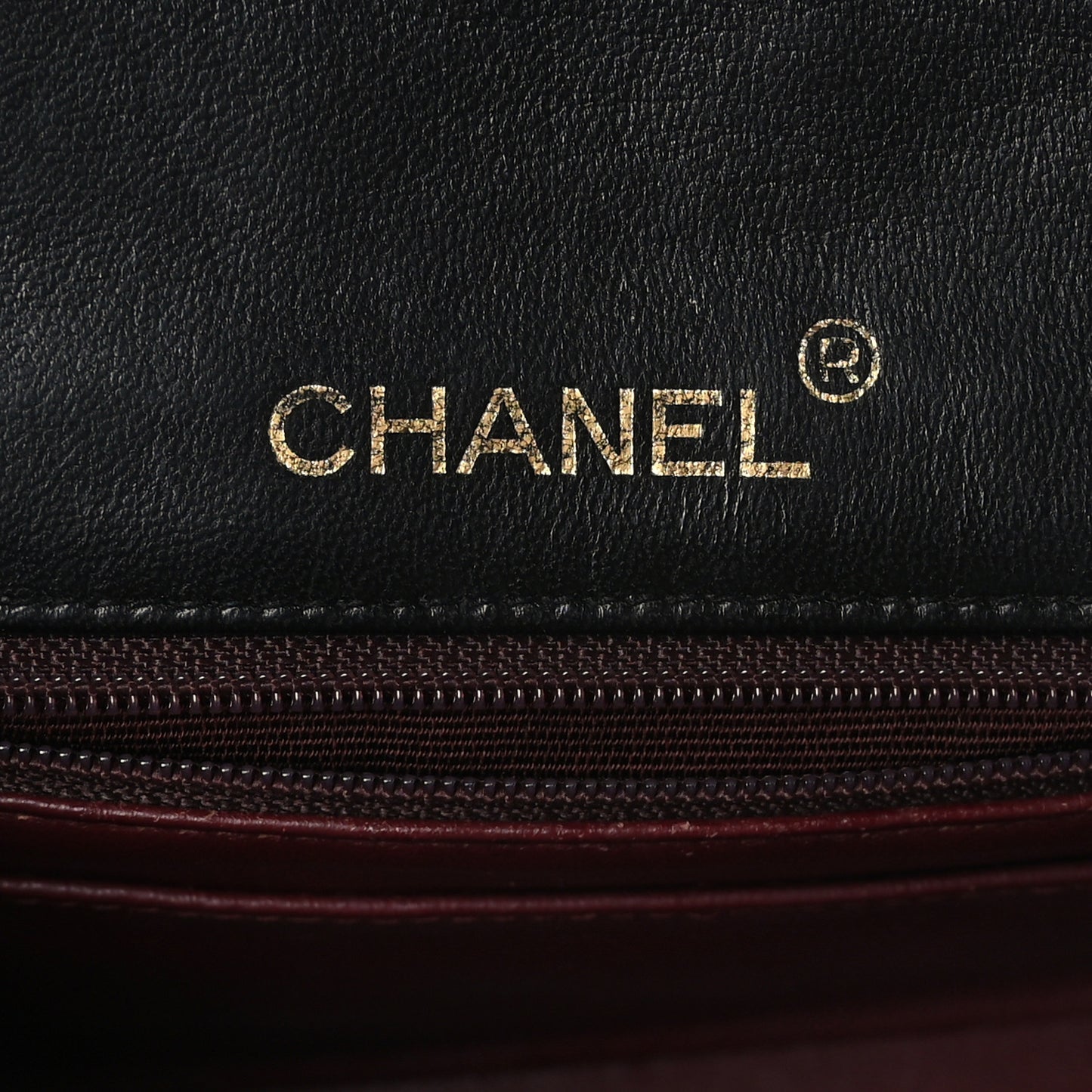 Lambskin Quilted Mini Square Flap Bag Black