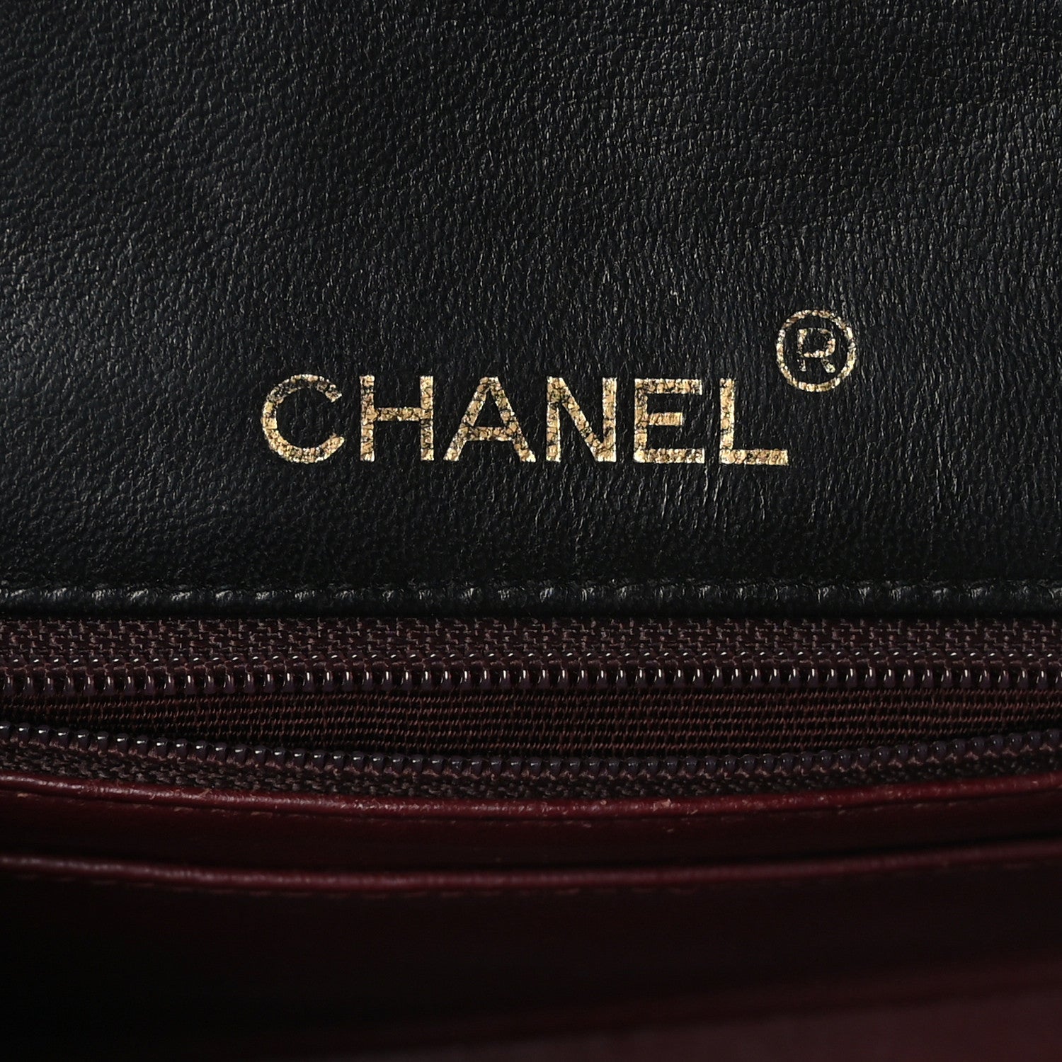 Chanel Lambskin Quilted Mini Square Flap Bag Black 5 of 9