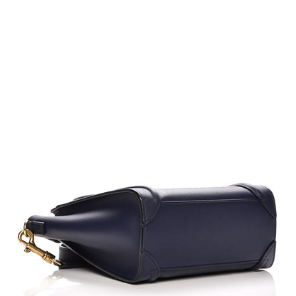 Celine Smooth Calfskin Nano Luggage Ink 5 of 9