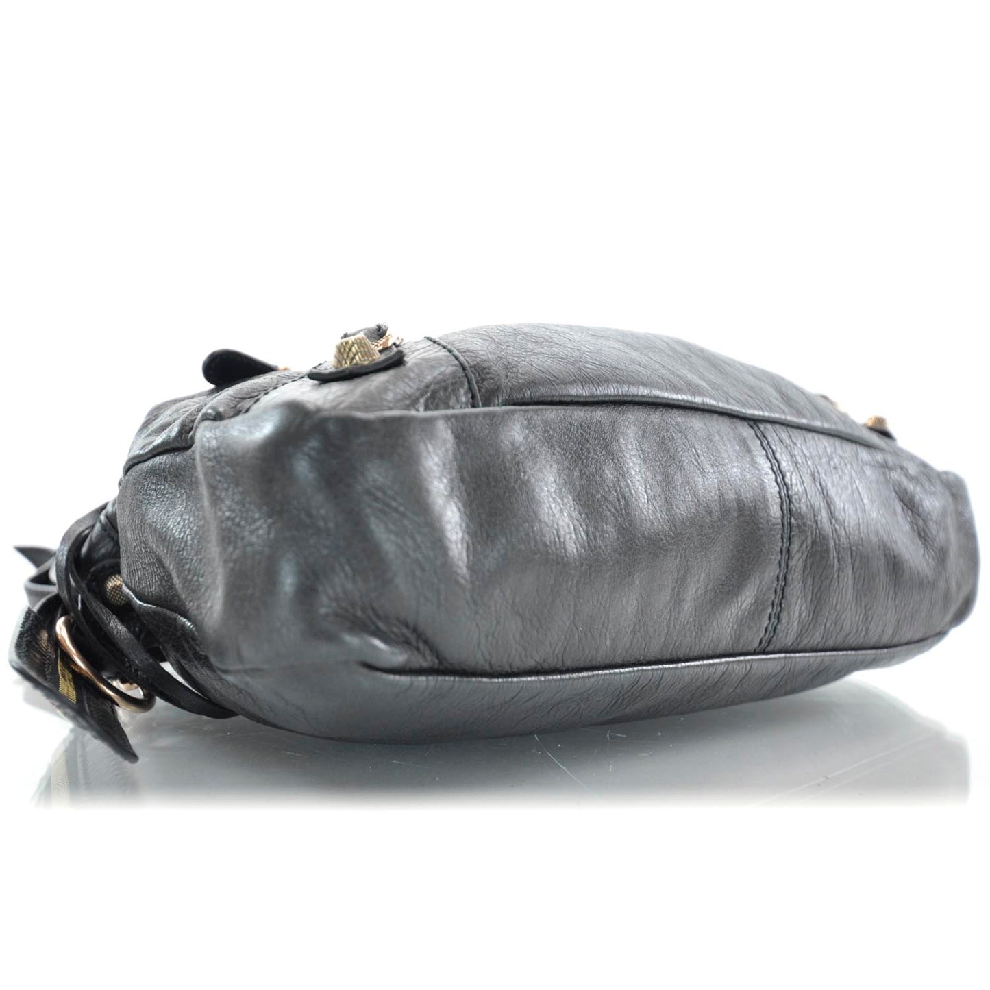 Agneau Giant 12 Rose Gold Hardware Town Black