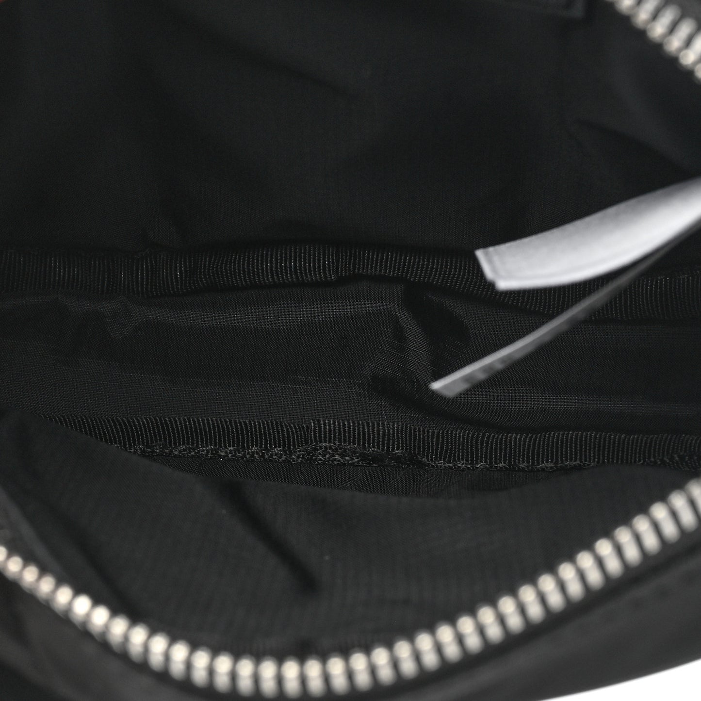 Econyl Logo Print Small Cannon Bum Bag Black