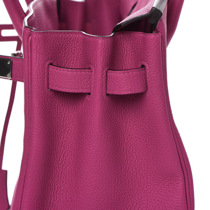 Hermes Togo Birkin 30 Rose Pourpre 28 of 32