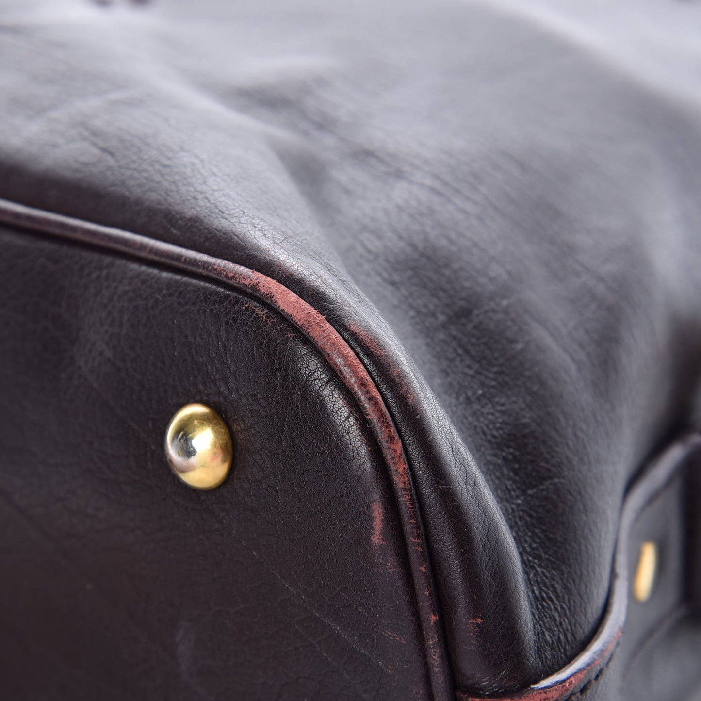 Calfskin Medium Muse Dark Brown
