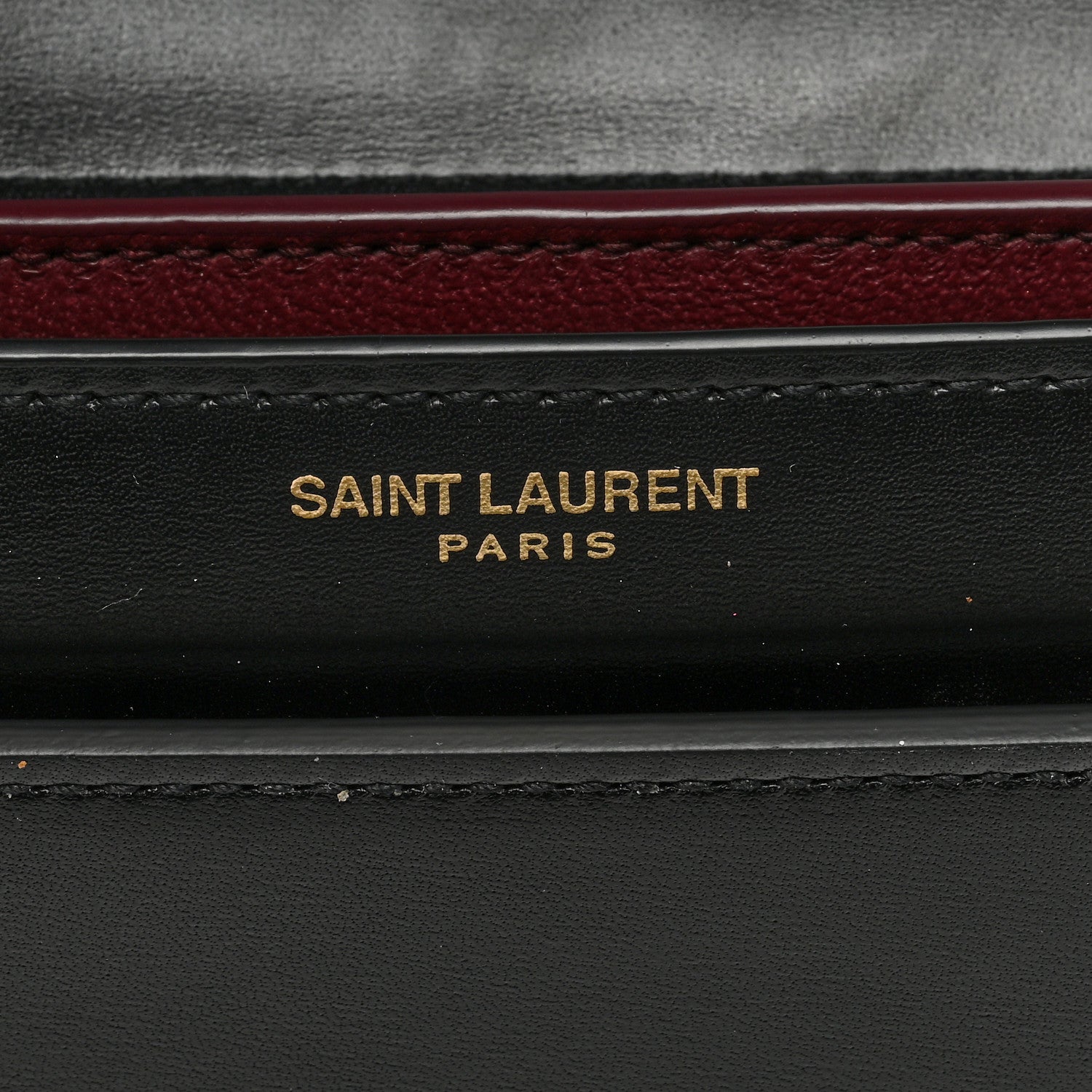Saint Laurent Smooth Calfskin Monogram Cassandra Clasp Bag Black 6 of 9