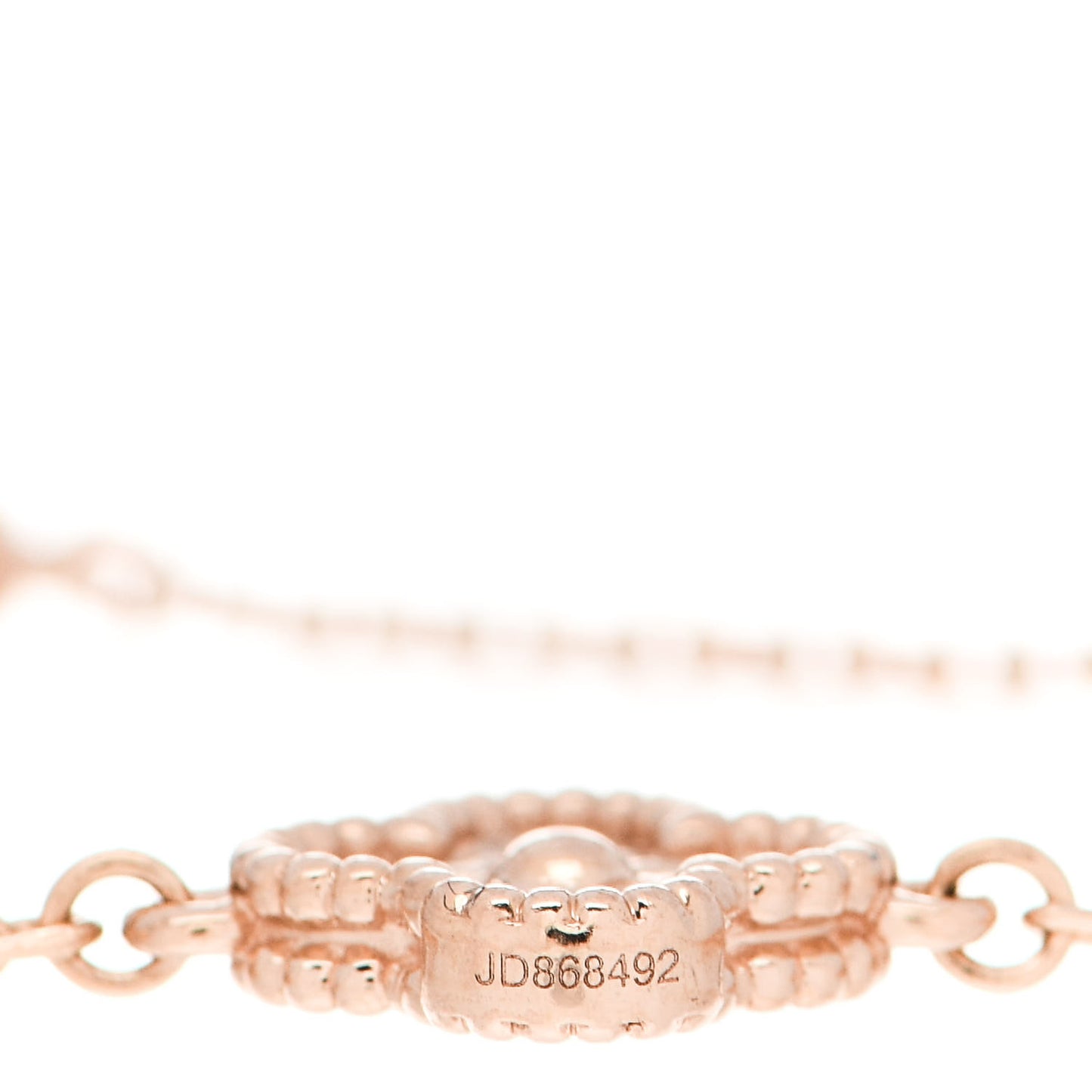 18K Rose Gold 6 Motifs Sweet Alhambra Bracelet