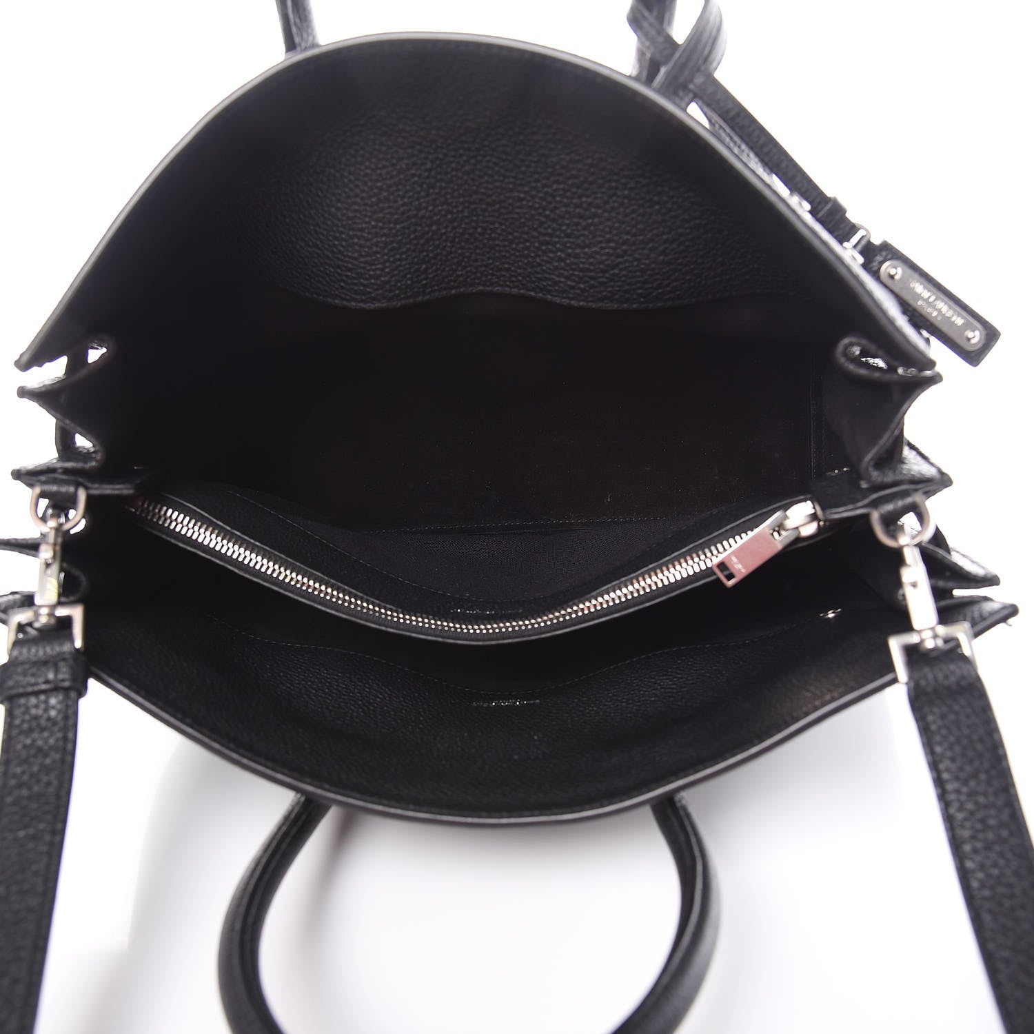 Saint Laurent Grained Calfskin Small Supple Sac De Jour Black 5 of 11