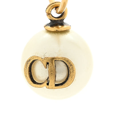 Christian Dior Pearl Bee Star Tribales Hoop Earrings 4 of 4