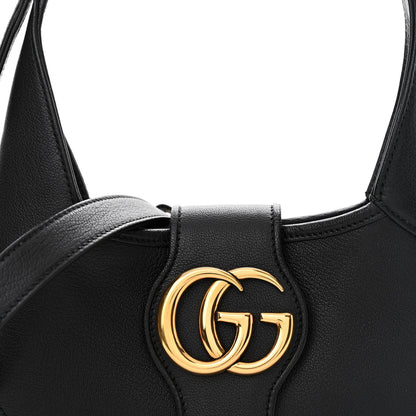 Gucci Goatskin Small GG Aphrodite Shoulder Bag Black 7 of 10