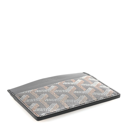 Goyard Goyardine Saint Sulpice Card Holder Black 4 of 7
