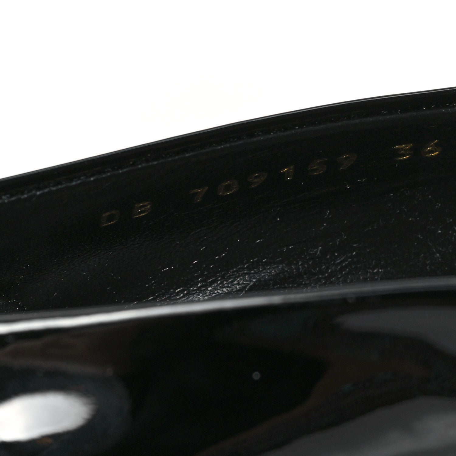 Saint Laurent Patent Calfskin Kayla 110 Pumps 36 Black 9 of 10
