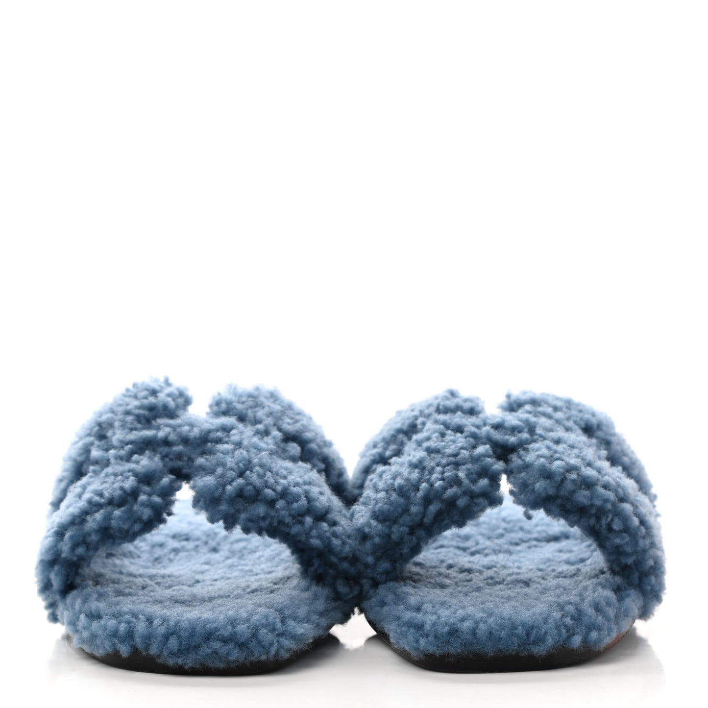Woolskin Oran Sandals 38.5 Bleu